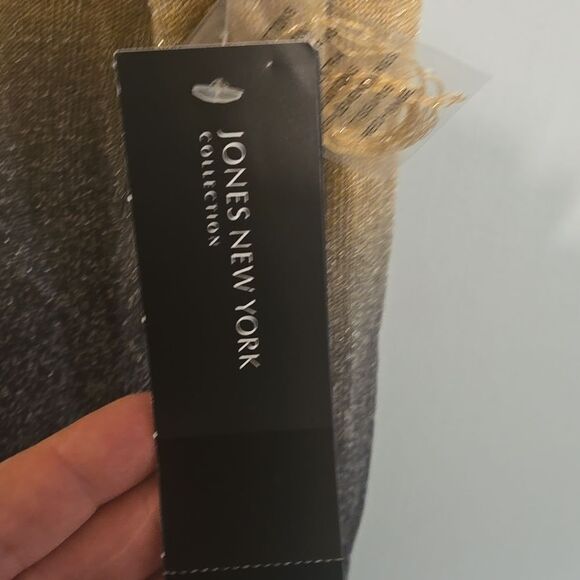 Jones new york Gold and Black Cardigan with Cozy Ombre Design - Picture 4 of 7